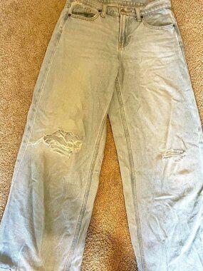Old Navy Mid-Rise Baggy Wide-Leg Jeans